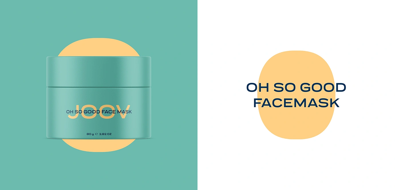 JOOV skin care product packaging design by Kaliber Studio