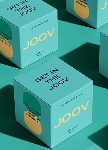 Joov product packaging design by Kaliber Studio