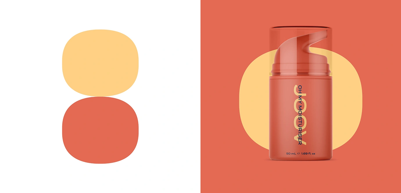 JOOV skin care product packaging design by Kaliber Studio