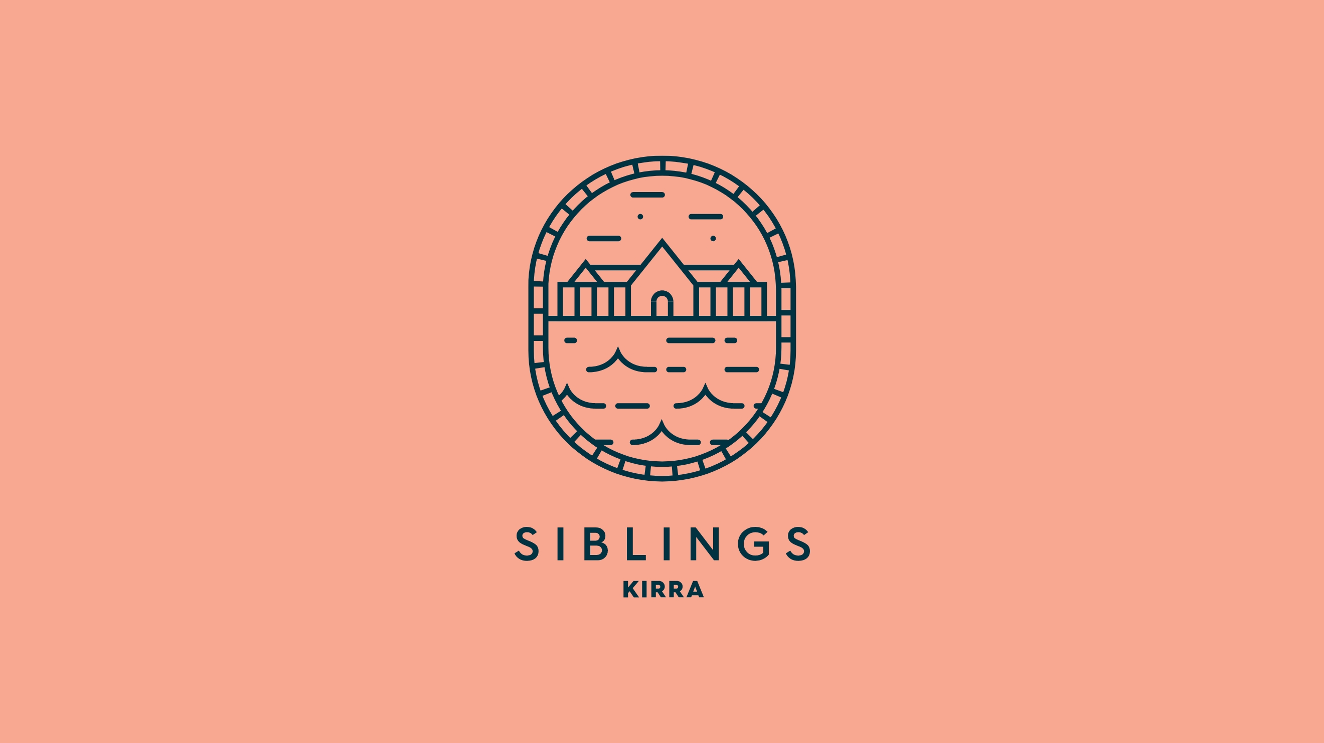 Siblings restaurant logo design by Kaliber Studio