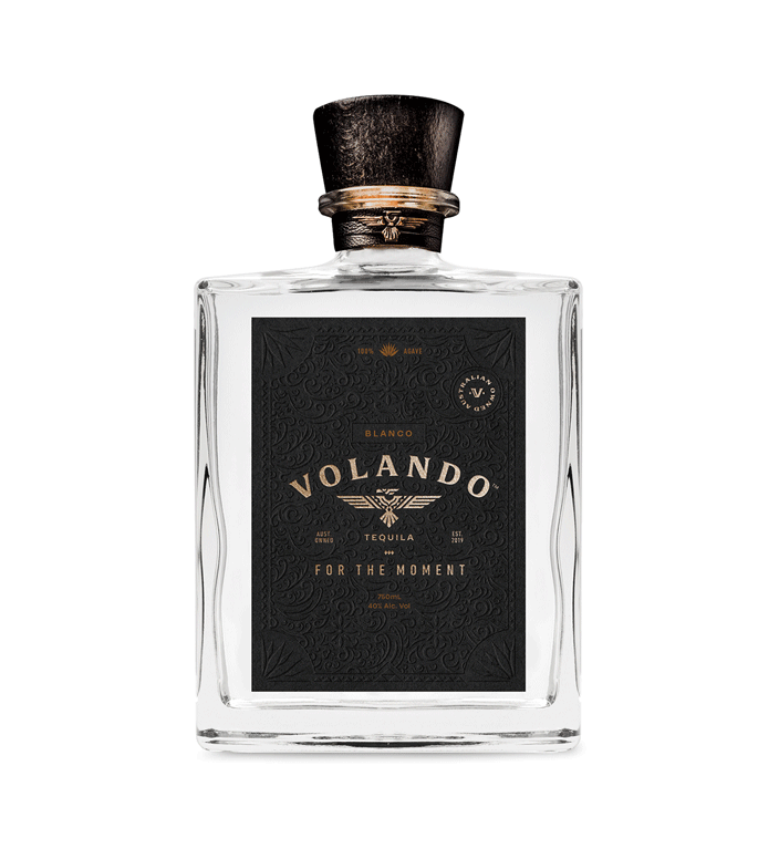 Volando Tequila product packaging design by Kaliber Studio